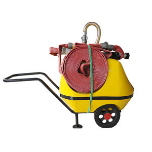 Carrello Mobile per Estintore a Schiuma da 150L, Estintore su Ruote, Estintori Montati su Carrello - Product Image 4