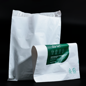 环保定制100% 可堆肥可生物降解快递袋图案多邮勒运输泡沫哑光多邮勒袋 - Product Image 5