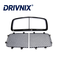 Grille avant et cadre de grille de haute qualité 4W0853667, 4W0853683, 4W0853684 : Noir/Chrome pour Bentley Flying Spur 2014-2019