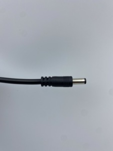DC5521 2*0.75 support de cheminée à point tournant carré avec gaine en PVC stockage d'énergie et accessoire de câble d'alimentation de démarrage d'urgence - Product Image 3