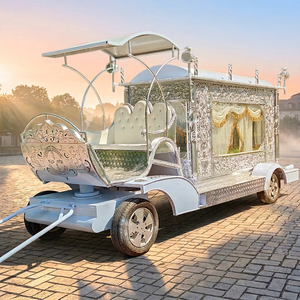 Cercueil électrique neuf de haute qualité pour transport funéraire spécial, type carrosse, traîné par des chevaux, à vendre - Product Image 1