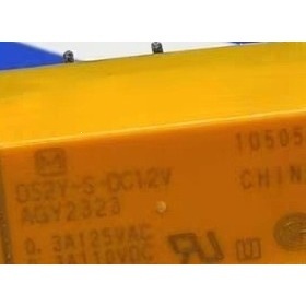Relais Panasonic DS2Y-S-DC12V 12V DC 3A 1NO, contact en alliage d'argent, commutation basse puissance - Product Image 1