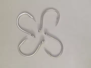 Hameçons de pêche en gros à prix réduit, hameçons circulaires à œil 2/0-11/0, hameçons de pêche en vrac, 1000 hameçons simples pour la pêche en eau salée - Product Image 5