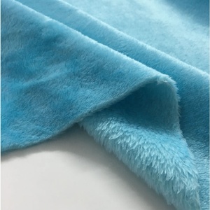 <span class=keywords><strong>Tela</strong></span> de lana de coral de franela 100% poliéster, cepillado de dos caras, supersuave, para hacer pijamas, albornoz - Product Image 2