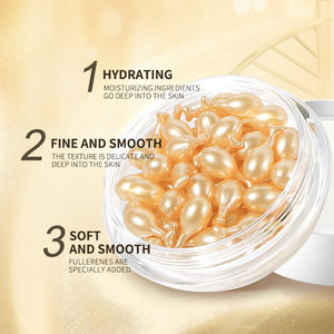 Mercilen Huidverjongings Serum Essentie Capsule Whitening Fullerene Placenta Vitamine-geïnfuseerde Vloeistof voor Verouderende Huid OEM Leverancier - Product Image 3