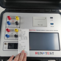 Professional Portable High Accuracy Transformer Turns Ratio Tester IP65 Protection 1 Year Warranty Electrical for Instrument
