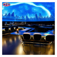 Solution de contenu personnalisée, projecteur immersif 3D laser pour restaurant, hôtel, projection murale, expériences culinaires en intérieur