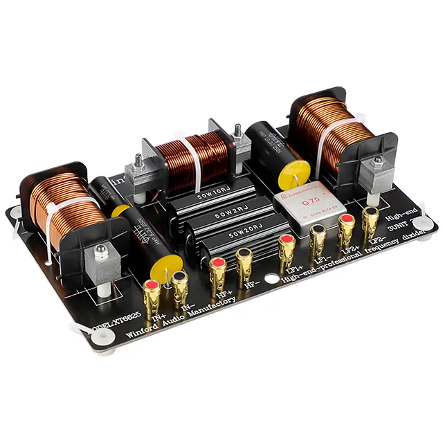 two ways professional frequency dividers crossover for speaker