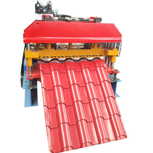 Metcoppo màu thép mái ngói cuộn tạo thành máy với động cơ bánh mang năng suất cao - Product Image 4