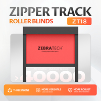 Persianas enrollables exteriores Zip Track de fábrica, impermeables, antiviento, opacas, con certificación NFPA 701 y ASTM G21 para el hogar.