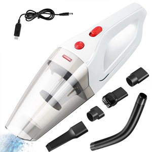Aspirateur de voiture portable 120W rechargeable, double usage sec et humide, forte aspiration, nettoyage sans angle mort - Product Image 4
