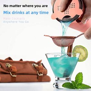 Barillio Bartender Bag (Without Tools) Crossbody Waxed Canvas Zipper Closure Cocktail Shaker Storage Travel Bartender Kit Bag - Product Image 2