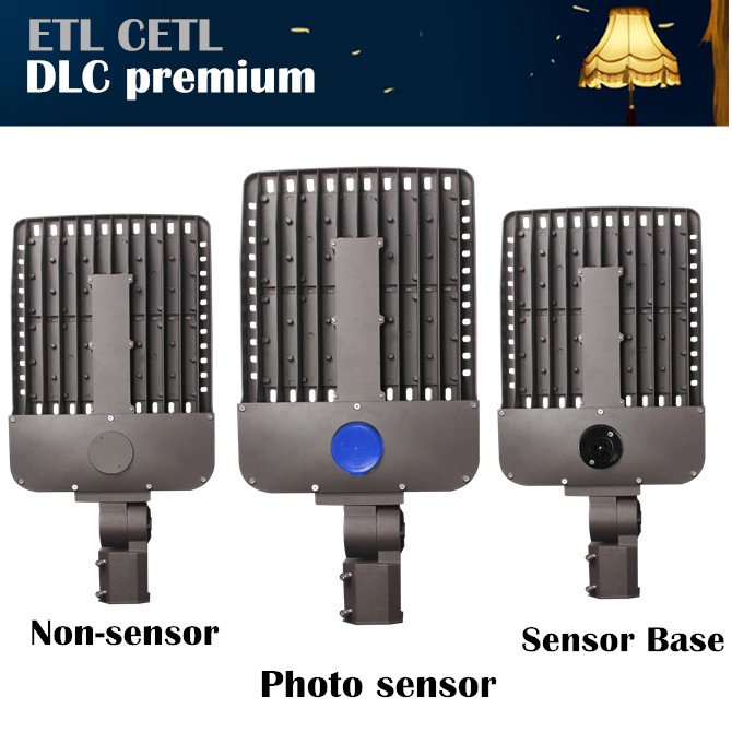 5years warranty DLC ETL cETL 100W 150W 200W 300W 130lm/w Outdoor LED shoebox Area Street Lights