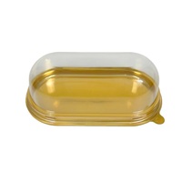 Boîte d'emballage alimentaire jetable en PET JS Packaging, boîte de rangement pour pain, boîte à pain pour boulangeries et pâtisseries