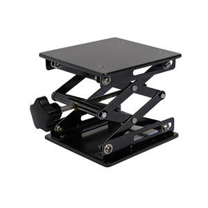 Plateforme élévatrice Guanghe Kunshenglong en acier inoxydable, table de travail manuelle réglable en hauteur pour support de concasseur - Product Image 2
