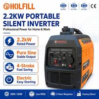 Kommerzieller Einphasiger Tragbarer Leiser Reiner Sinus-Wechselrichter-Generator 2200W für Südostasien