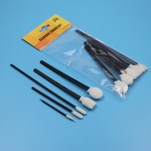 Kit de tampons de <span class=keywords><strong>nettoyage</strong></span> en mousse de précision avec poignée noire <span class=keywords><strong>portable</strong></span> pour le <span class=keywords><strong>nettoyage</strong></span> des voitures - Product Image 2