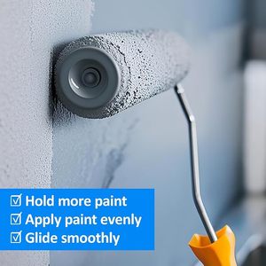 Thạc sĩ Sơn Con lăn nhà sản xuất epoxy không có nhà kho 1/2 trong giấc ngủ ngắn sợi nhỏ tường sơn Con lăn chúng tôi lồng loại - Product Image 2