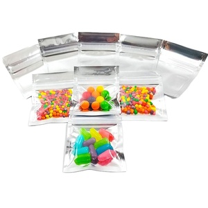 Màu sắc tươi sáng và tùy chỉnh in logo kỹ thuật số thiết kế túi nhựa ba chiều cho kẹo với dây kéo hàng đầu và kích thước tùy chỉnh - Product Image 3