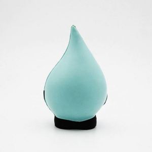 High Quality Promotional Gift Colorful Smile Face Water <b>Drop</b> Shaped Pu Foam Anti Stress Ball - Product Image 3