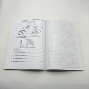 Kitap baskı hizmetleri Softcover çalışma kitabı baskılı öğrenciler için özel tam renkli bilim ders kitabı - Product Image 3