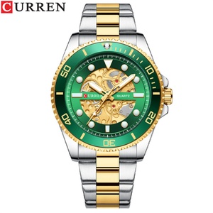 Reloj Mecánico de Cuarzo con Esfera de Cristal, Correa de Acero Inoxidable y Manecillas Luminosas, Personalizable con Logotipo OEM para Empresas 8412 - Product Image 5