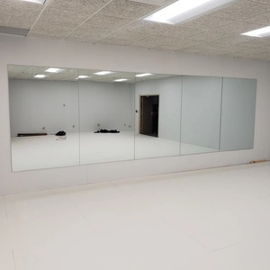 Miroirs de haute qualité pour studios de danse et salles de sport : Verre flotté argenté en aluminium, avec variétés en stock, découpées sur mesure et façonnées - Product Image 3