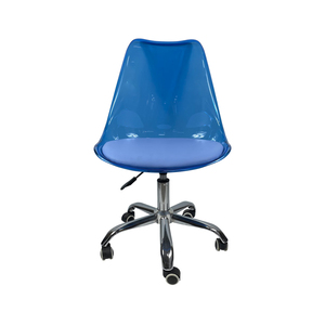 Muebles de comedor <span class=keywords><strong>Silla</strong></span> elevadora giratoria <span class=keywords><strong>Silla</strong></span> de juego Respaldo <span class=keywords><strong>transparente</strong></span> Sillas de <span class=keywords><strong>escritorio</strong></span> con ruedas - Product Image 4
