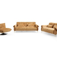Canapé moderne de haute qualité Fauteuil confortable à dossier haut Ensembles de meubles de salon en tissu Offre Spéciale pour hôtels et extérieurs