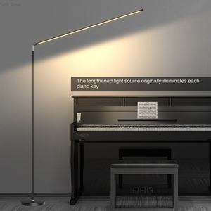 Modern Full Spectrum LED Desk Plug-In <b>Eye</b> <b>Protection</b> No Blue Light Student Square Aluminum Bedroom Reading Floor Lamp E27 - Product Image 2