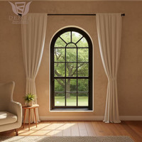 Portes Françaises Extérieures Modernes en Bois Massif Personnalisées avec Grilles en Verre pour Hôtels et Villas – Portes Battantes de Qualité Supérieure pour la Vente en Gros