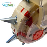 Skyagri Sembradora multifuncional fertilisante sembradora de manuales de soja y empujando sembradora un mano
