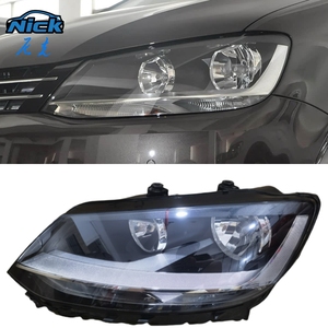 Conjunto de Faros Delanteros para <span class=keywords><strong>Volkswagen</strong></span> <span class=keywords><strong>Sharan</strong></span> 2012-2019, Faros Halógenos Originales Izquierdos para VW <span class=keywords><strong>Sharan</strong></span>, Luz de Coche Xenón, LED DRL - Product Image 6