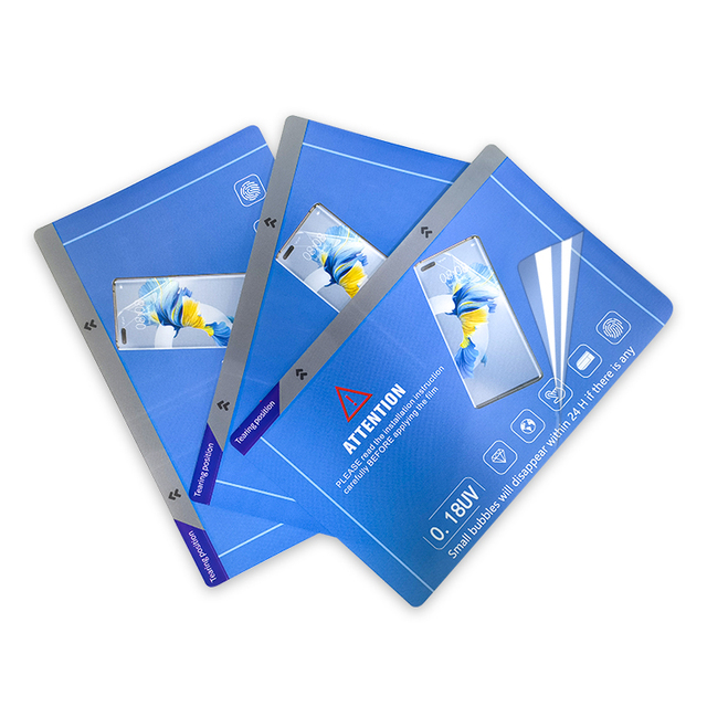 Good Quality Uv Curing Film Screen Protector Hydrogel Soft Hd Uv Protective Film for Any Mobile Phone