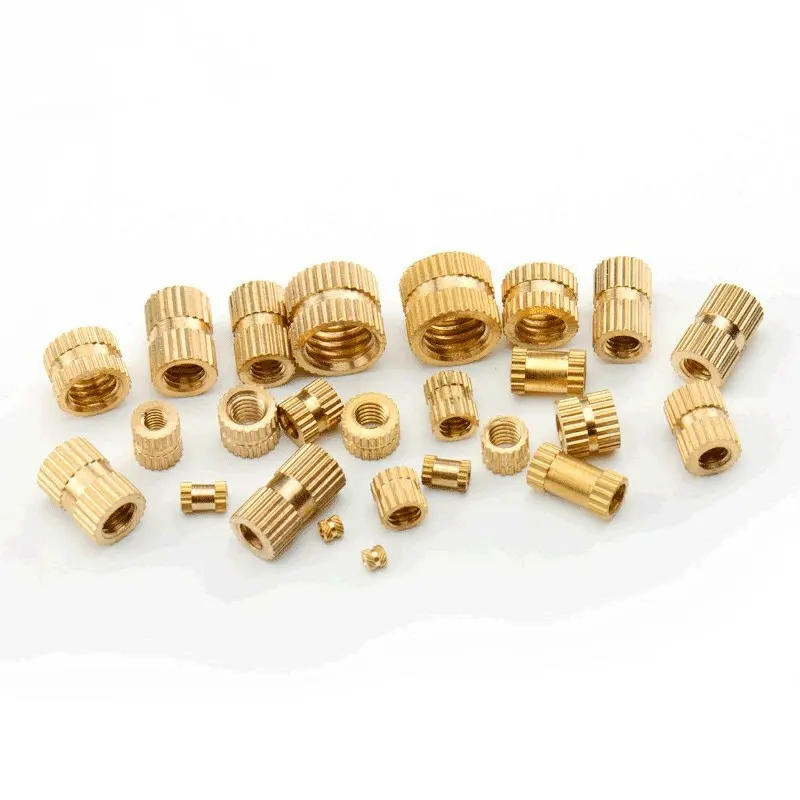 High Quality Injection Molded Blind Hole Brass Thread Insert Nut For Plastic Threaded Inserts Nuts