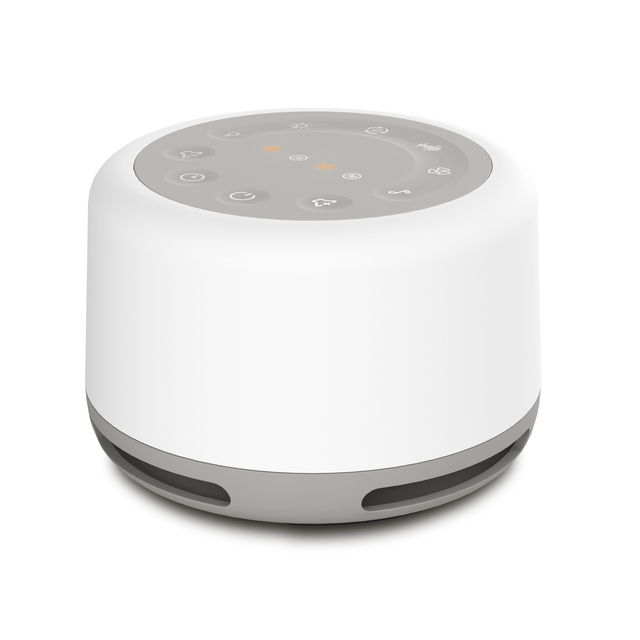 Cross-Border Plastic White Noise Machine Portable Music Timer Night Light Rechargeable Wireless Speaker Type-C Charging