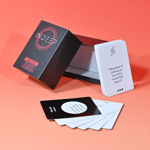 Tùy chỉnh thẻ trò chơi cho các cặp vợ chồng in logo trống Board trò chơi sàn với hộp cho ngày đêm hoặc Người lớn uống cho gia đình - Product Image 4