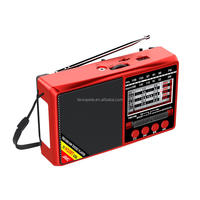 Vollband-Vollkanal-AM/FM-Radios mit Digitalanzeige, BT-Modus, Wiederaufladbarem Akku und Rettungs-Taschenlampe