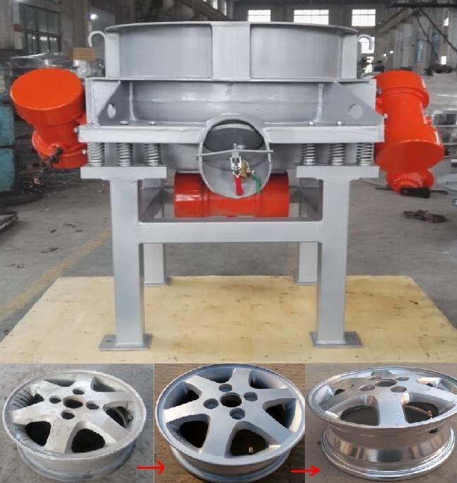 vibrating machine for polishing