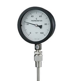 Thermomètre Ebara AE AEM AEP ALE AUE Type Acier Inoxydable Instrument de Mesure de Température à Connexion Directe - Product Image 1