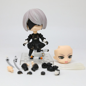 โมเดลของเล่นพีวีซี Q Version 1576 <span class=keywords><strong>9S</strong></span> Neil 1475 <span class=keywords><strong>2B</strong></span> ใหม่ ขนาด 1:18 อัตโนมัติ แอคชั่นฟิกเกอร์ - Product Image 1