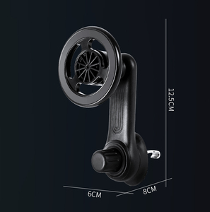 Staffa di navigazione per auto magnetica portatile compatibile con iPhone presa d'aria a gancio invertito con Design a Clip fissa supporto per telefono - Product Image 6