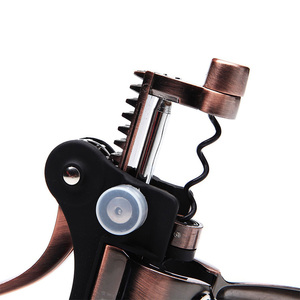 <span class=keywords><strong>2026</strong></span> 최고의 선물 와인 액세서리 청동 병따개 금색 와인 오프너 스탠드 포함 - Product Image 4