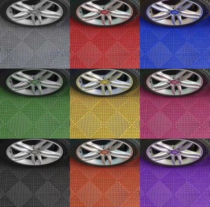 High Quality Anti-Slip Interlocking Garage Floor Tiles 400*400*18cm Plastic PP Tiles for Car Washroom Modern Design Easy Click - Product Image 6