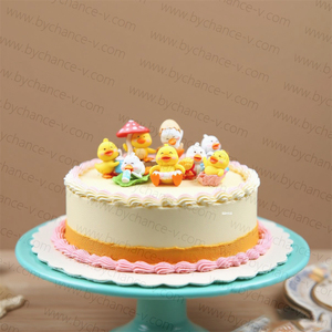 Lindo Pato Amarillo de Dibujos Animados, Mini Figura Sorpresa en Huevo de <span class=keywords><strong>Juguete</strong></span> para Niños, Regalo para Comida <span class=keywords><strong>Feliz</strong></span> de Restaurante - Product Image 5