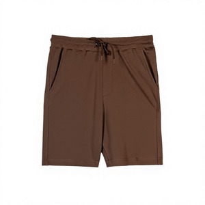 Pantalones Cortos Bermuda para Hombre 2026, Color Sólido, Cintura con Cordón, Secado Rápido, Transpirables, con Bolsillos, Estilo Casual, Tejido de Poliéster, Tinte Liso - Product Image 3