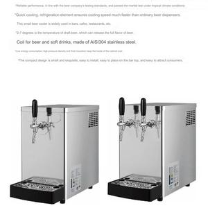 Máquina Dispensadora de <span class=keywords><strong>Cerveza</strong></span> Comercial, Dispensador Automático de Bebidas Refrescantes para Mostrador, Venta <span class=keywords><strong>al</strong></span> <span class=keywords><strong>por</strong></span> <span class=keywords><strong>Mayor</strong></span>, Espumado y Enfriamiento de Alta Calidad - Product Image 3