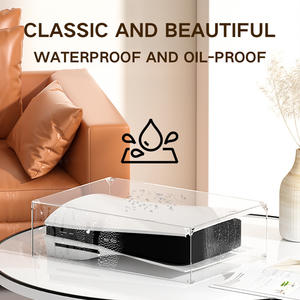 Boîte de rangement transparente de haute qualité, étui de protection vertical en acrylique pour console PS5, protection contre la poussière - Product Image 3