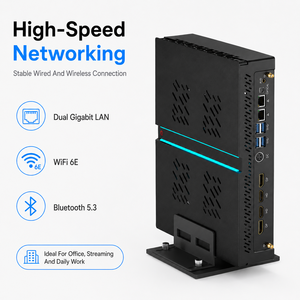 Intel Core เกม I9มินิพีซี <span class=keywords><strong>RTX</strong></span> <span class=keywords><strong>3060</strong></span> 12g GPU, มินิพีซี SO-DIMM DDR5คู่สล็อตจัดเก็บ4.0 NVMe สำหรับสตูดิโอสร้างสรรค์เวิร์กโฟลว์ - Product Image 6