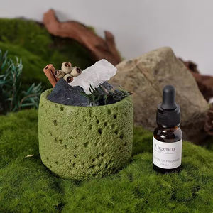 Venta Directa de Fábrica: Contenedores Creativos de Cemento Vacíos para Velas, Tazas de Regalo con Fragancia Romántica para Decoración del Hogar, Estilo Clásico - Product Image 3